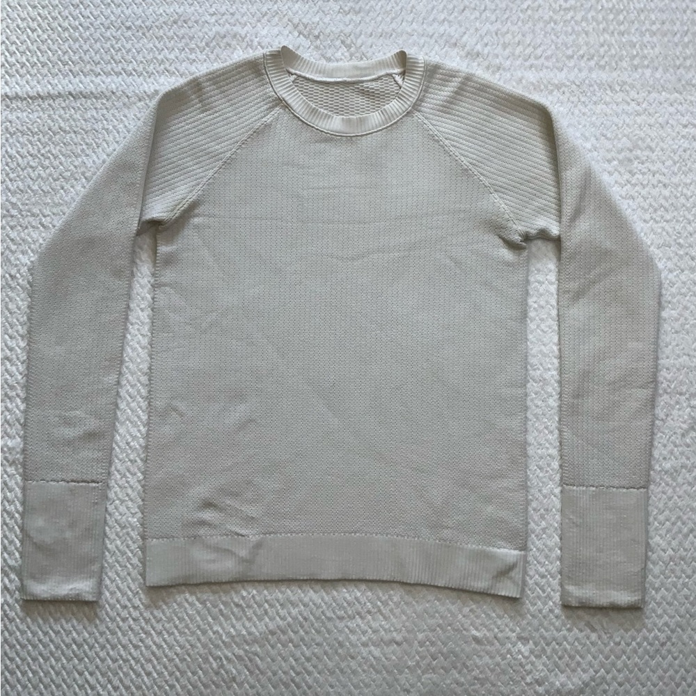 Lululemon rest less bubble waffle pullover